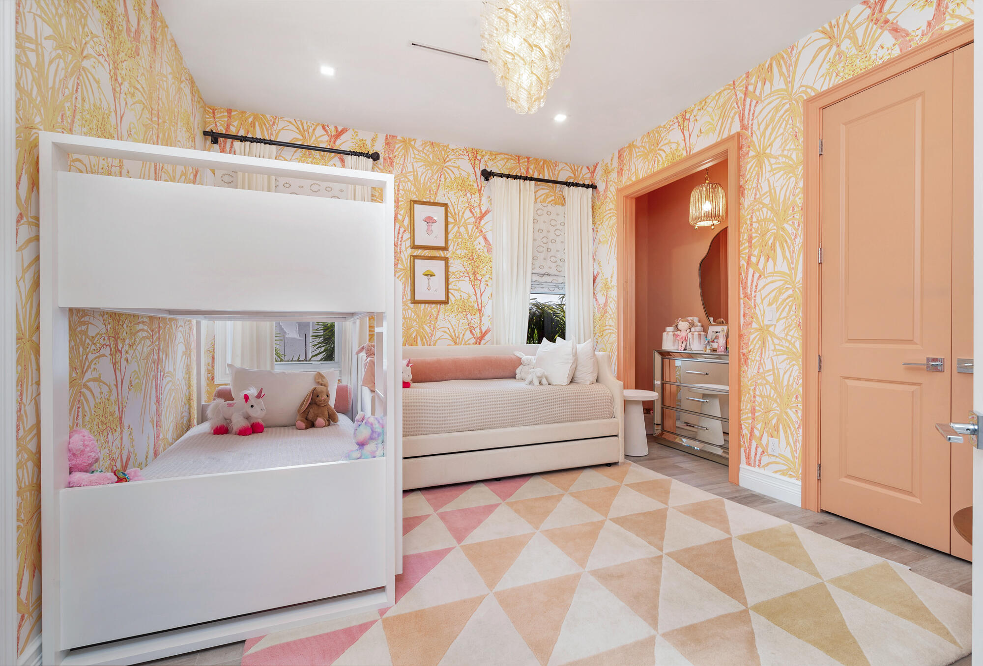 140 Edmor Road West Palm Beach, FL 33405 - Photo 19 of 30 a bedroom with a bed and a couch