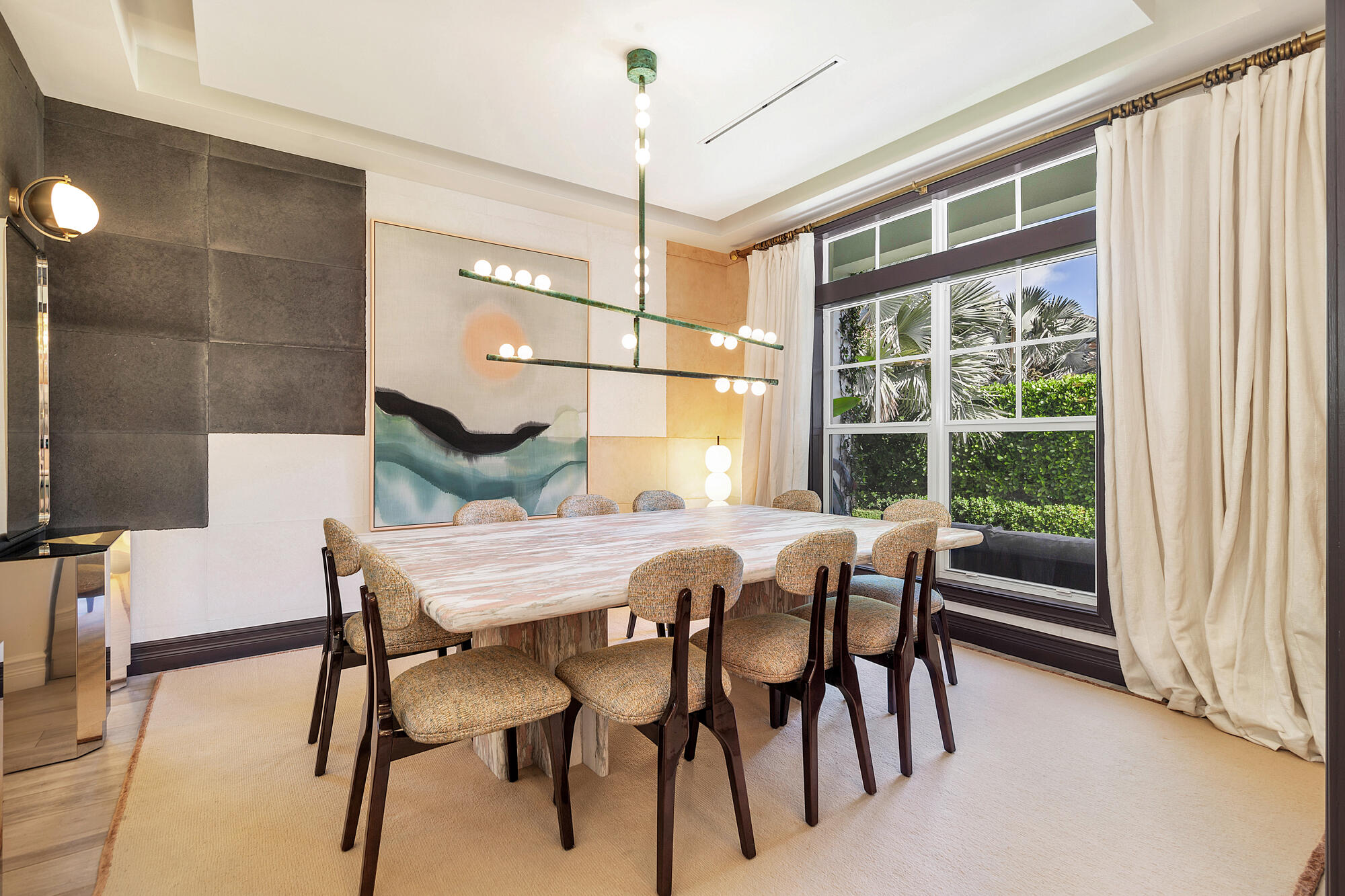 140 Edmor Road West Palm Beach, FL 33405 - Photo 5 of 30 a view of a dining room with furniture window and outside view