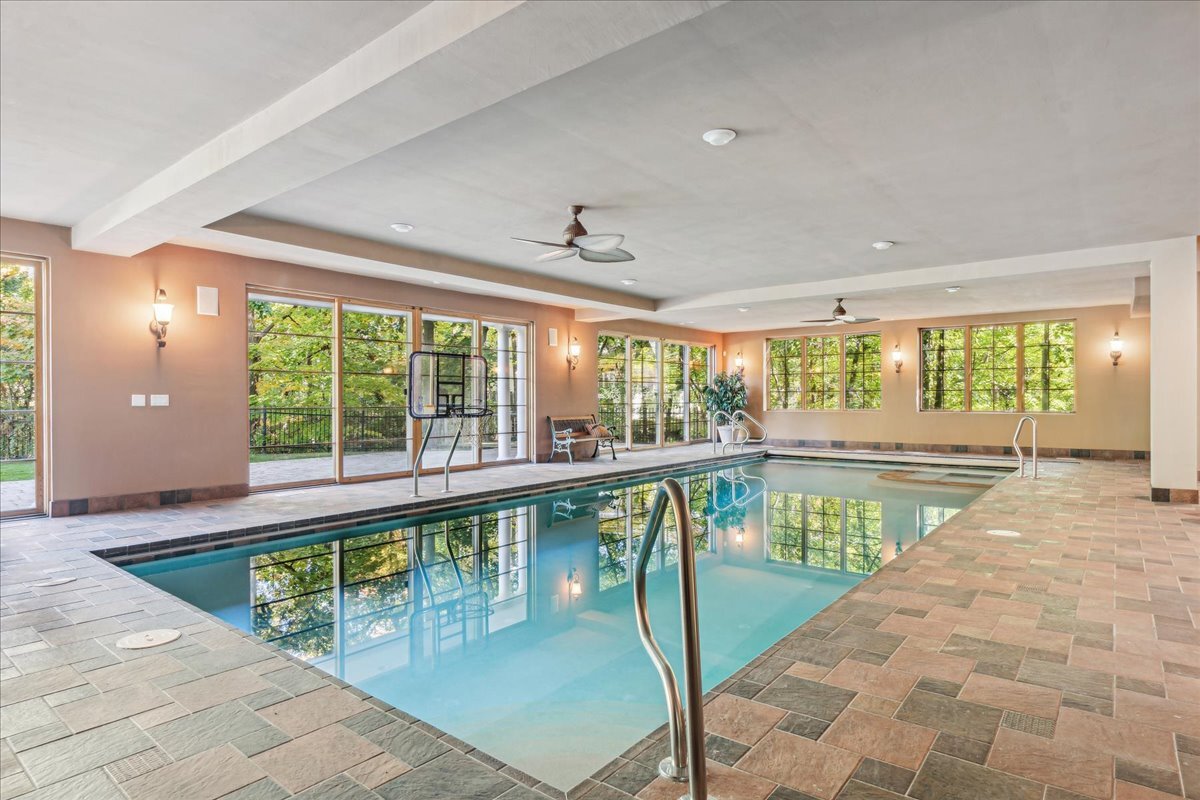 493 Hazel Avenue Highland Park, IL 60035 - Photo 34 of 52 a view of a swimming pool and wooden floor