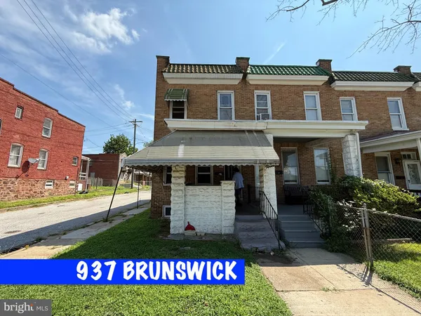 $89,000 | 937 Brunswick Street, Baltimore, MD 21223