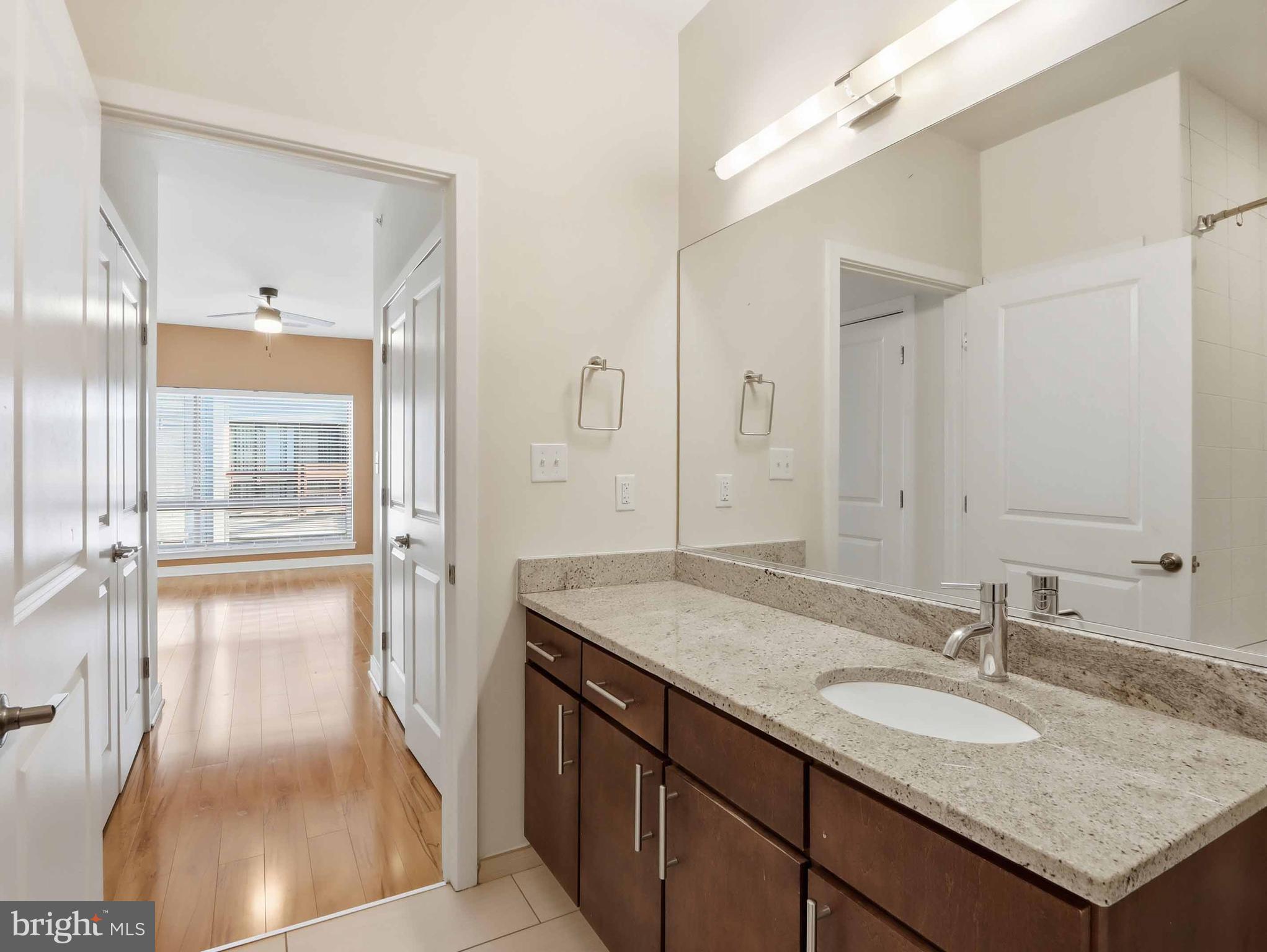 8005 13th Street, Unit 411 Silver Spring, MD 20910 - Photo 32 of 33 a bathroom with a sink and a mirror