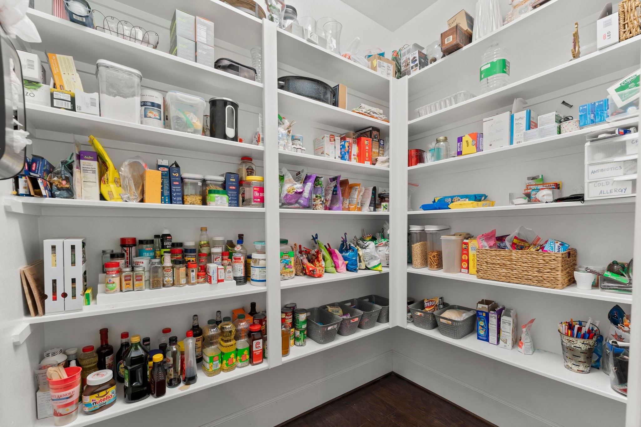 5006 Newport Court Spring, TX 77386 - Photo 24 of 46 a room with a lots of different kinds of food