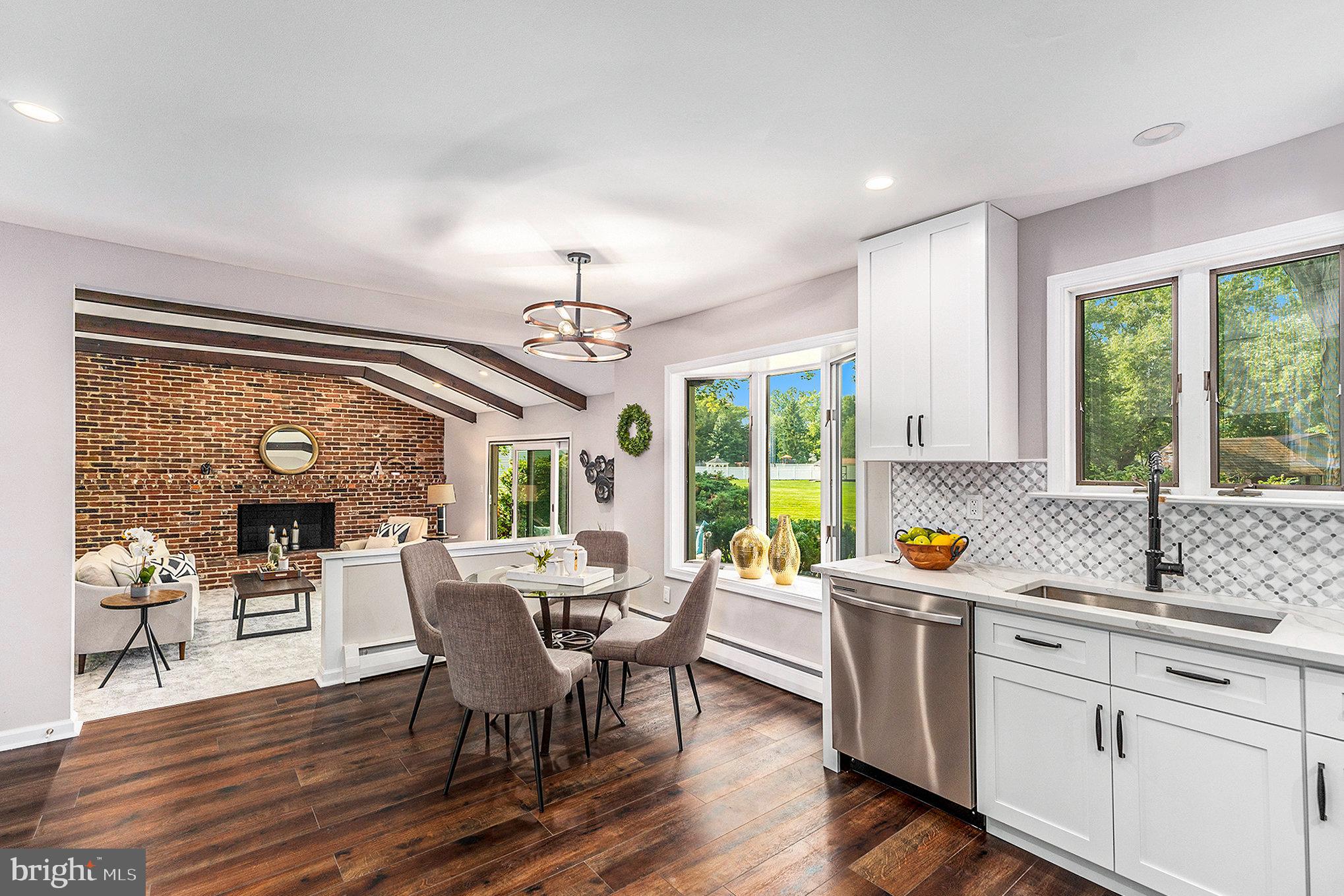 1601 Latch String Lane Hatfield, PA 19440 - Photo 8 of 23 Kitchen overlooking Family room
