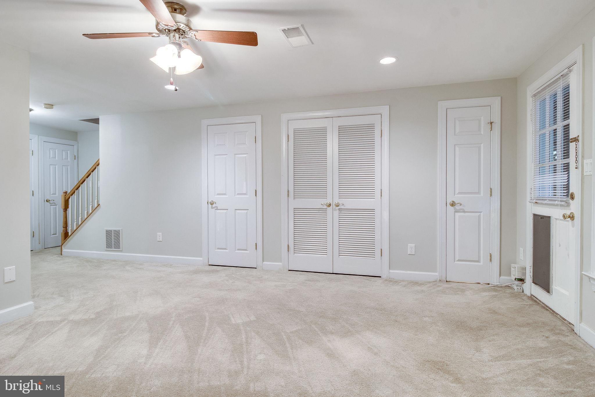3600 Ransom Place Alexandria, VA 22306 - Photo 35 of 54 Fully finished, walk out rec room with fireplace