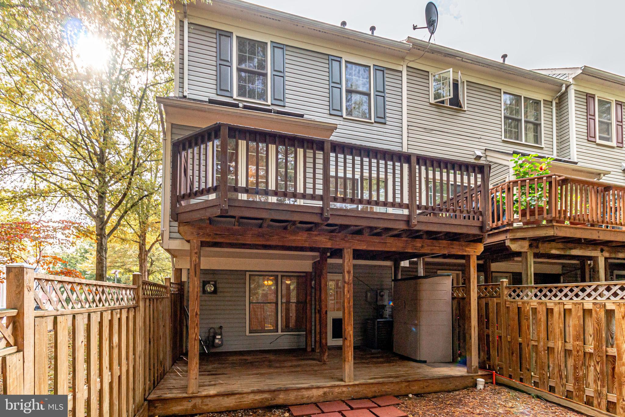 3600 Ransom Place Alexandria, VA 22306 - Photo 52 of 54 Large backyard with deck and patio