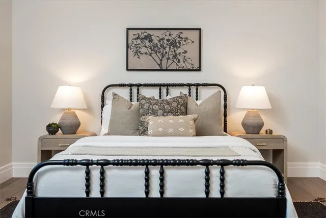 a kitchen with a sink and refrigerator