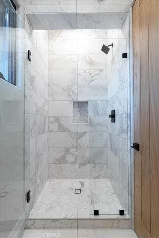 a outdoor space with patio furniture