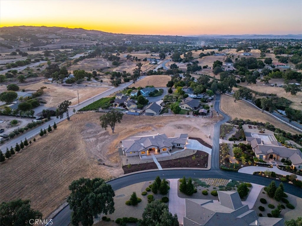 1410 Fire Rock Loop Templeton, CA 93465 - Photo 61 of 64 an aerial view of residential houses with outdoor space