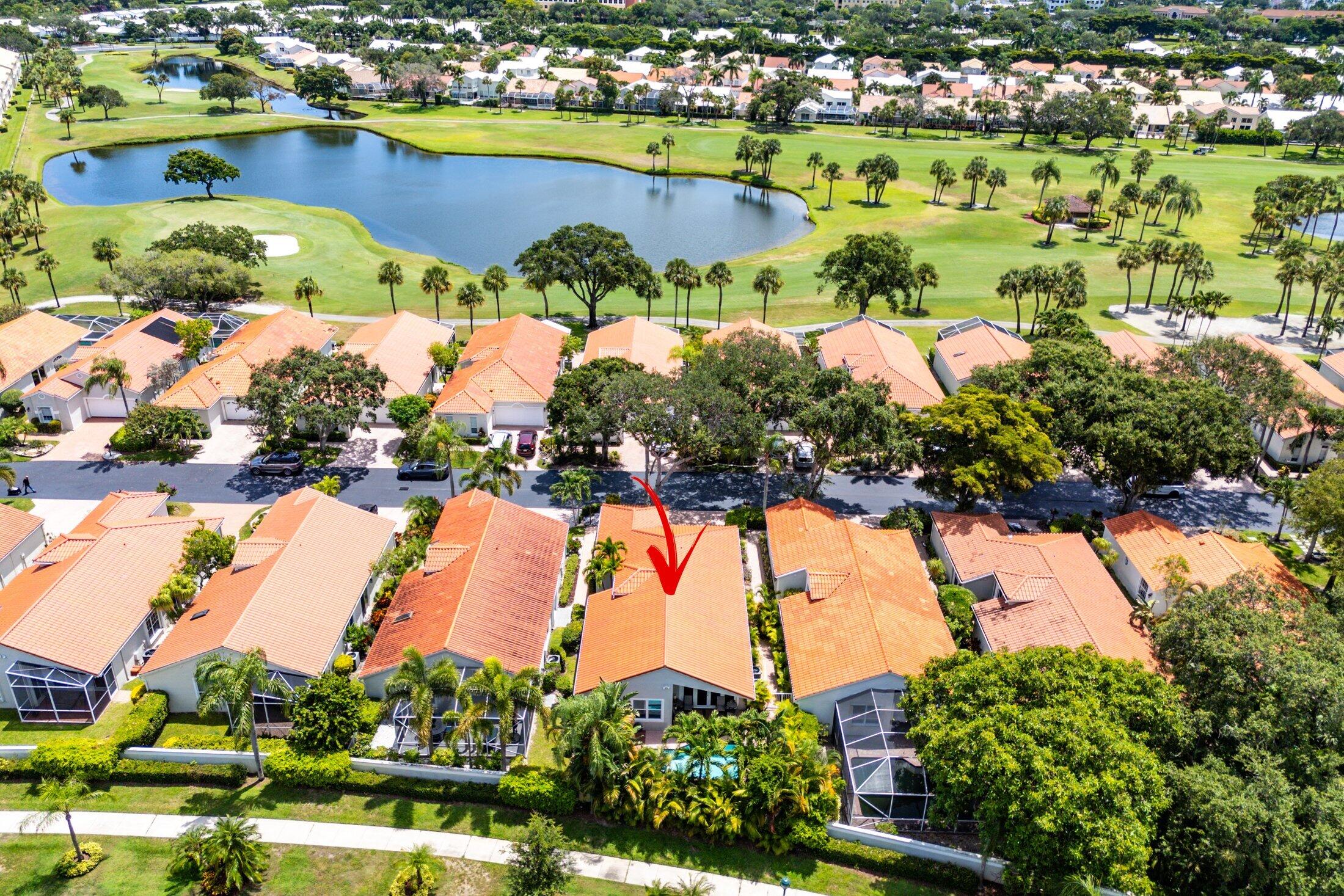 17275 Antigua Point Way Boca Raton, FL 33487 - Photo 52 of 64 Aerial of Home