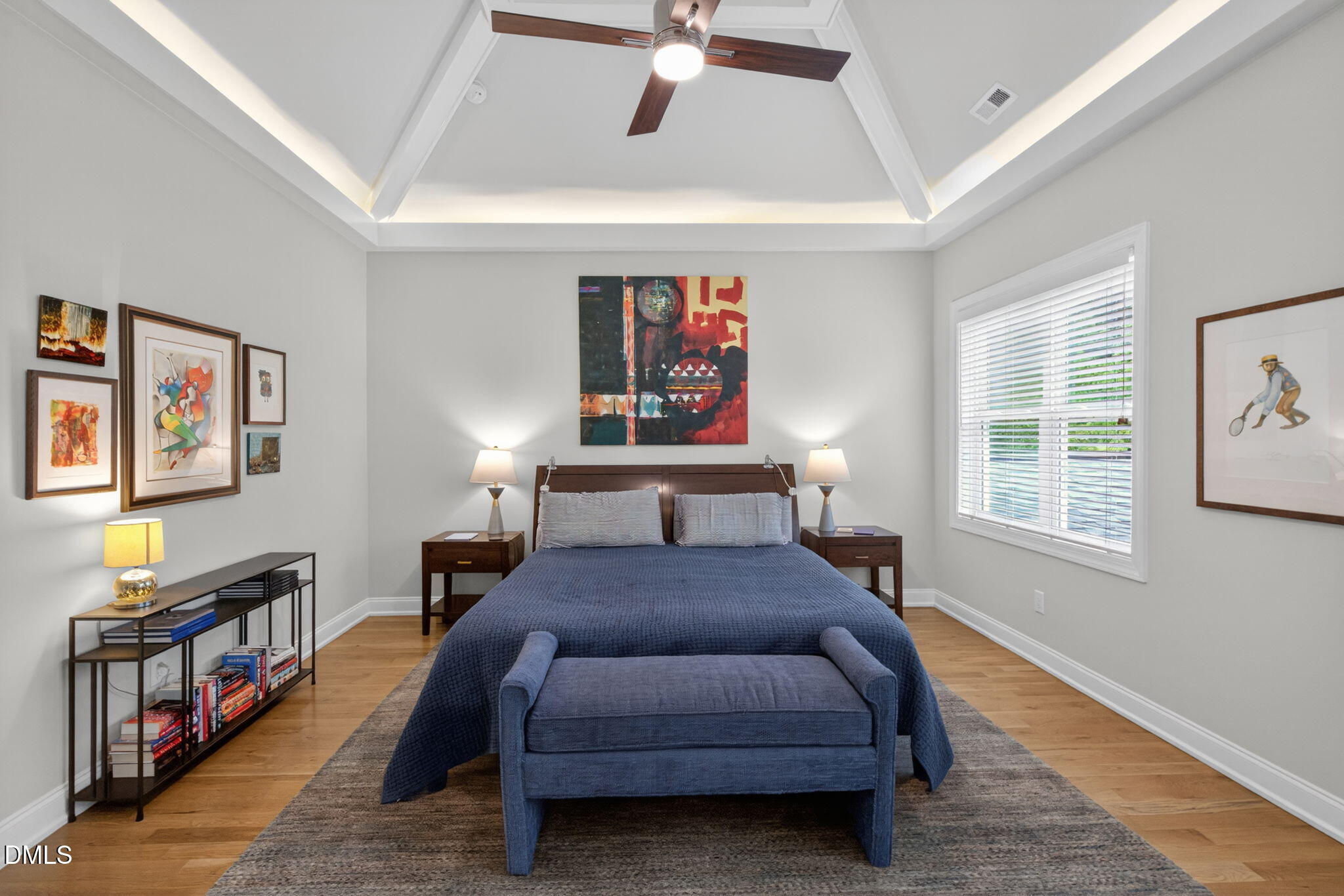 6901 Ray Family Farm Court Raleigh, NC 27613 - Photo 25 of 52 a bedroom with a bed furniture and a window