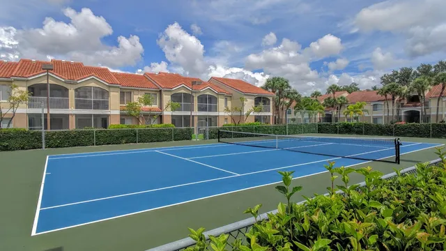 a view of a tennis court