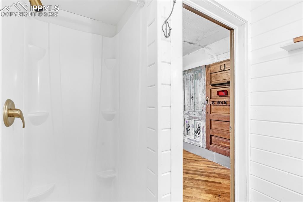 123 7th Street Victor, CO 80860 - Photo 19 of 50 3/4 bath featuring off the main bedroom via extra large closet.