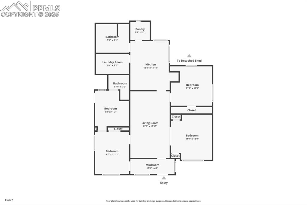 123 7th Street Victor, CO 80860 - Photo 49 of 50 Main living floor plan