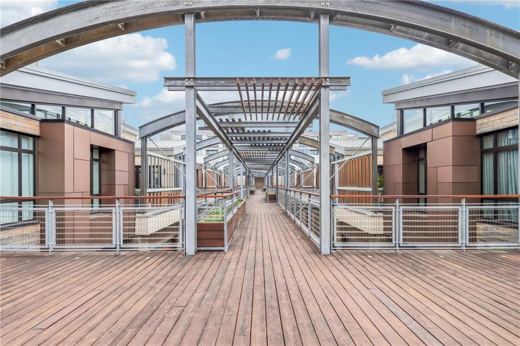 215 25th Street, Unit 7 Pittsburgh, PA 15222 - Photo 40 of 49 a view of outdoor space with wooden floor and windows