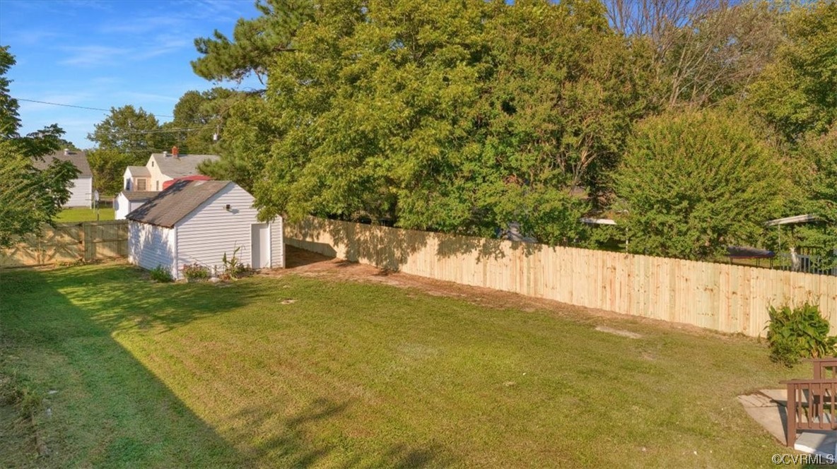 2309 Wright Avenue Richmond, VA 23224 - Photo 4 of 39 a backyard of a house with lots of green space