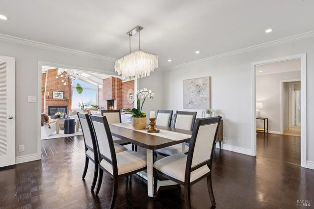 a view of a porch with furniture and a porch