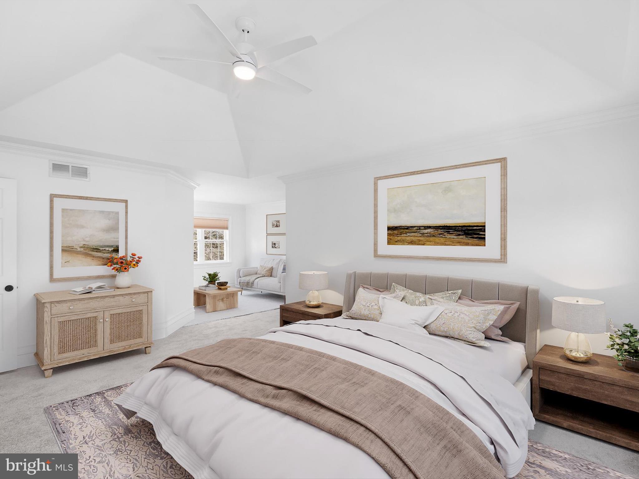 604 Oriole Place Hockessin, DE 19707 - Photo 31 of 40 a bedroom with a bed and a couch