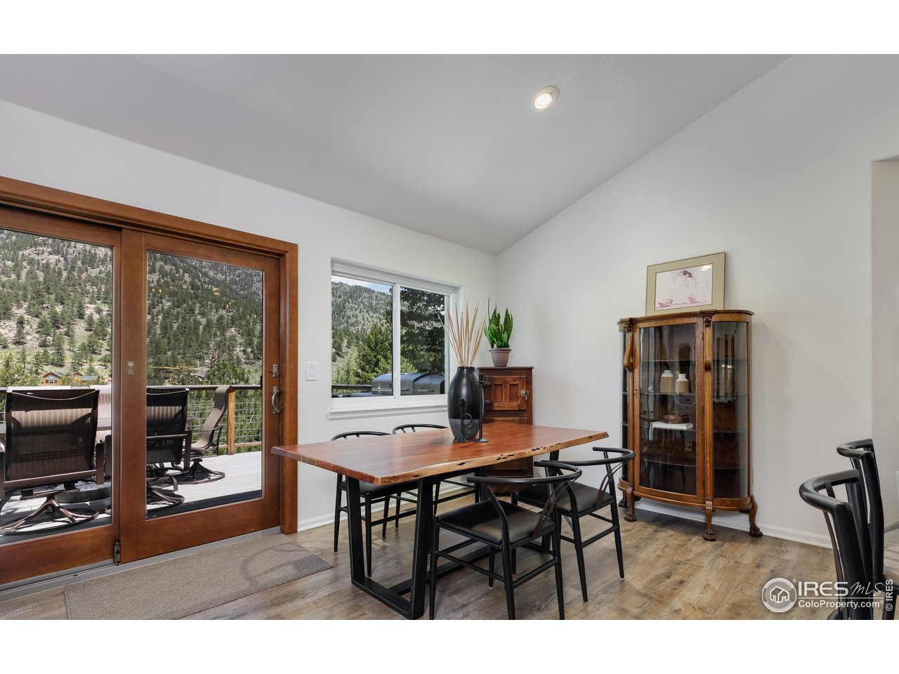 187 Wichita Road Lyons, CO 80540 - Photo 15 of 47 a workspace with furniture window and outside view