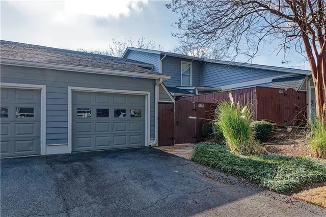 a view of a car garage