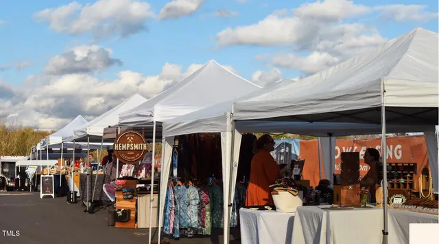 a front view of a building with glass windows
