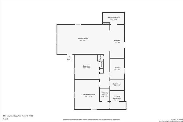 $230,000 | 4434 Mountain Pass, Von Ormy, TX 78073