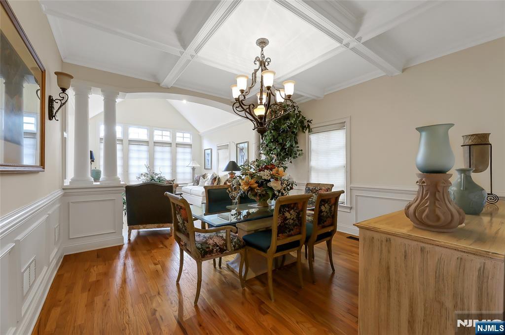 22 Meadowlake Drive Mahwah, NJ 07430 - Photo 9 of 39 a view of a dining room with furniture window and wooden floor