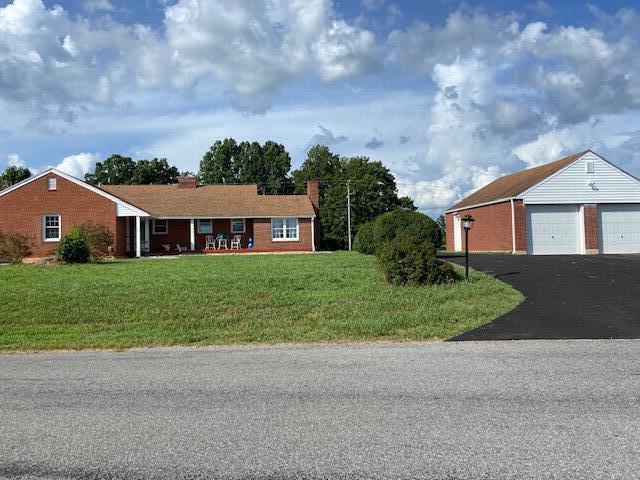 1116 Sandy Level Road Goodview, VA 24095 - Photo 3 of 22 a front view of house with yard and green space