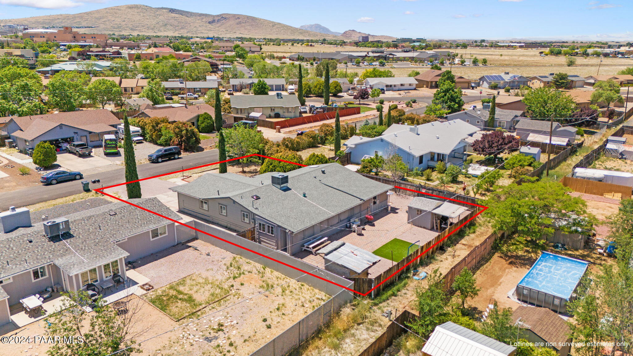 8060 East Barbara Road Prescott Valley, AZ 86314 - Photo 41 of 44 Aerial View