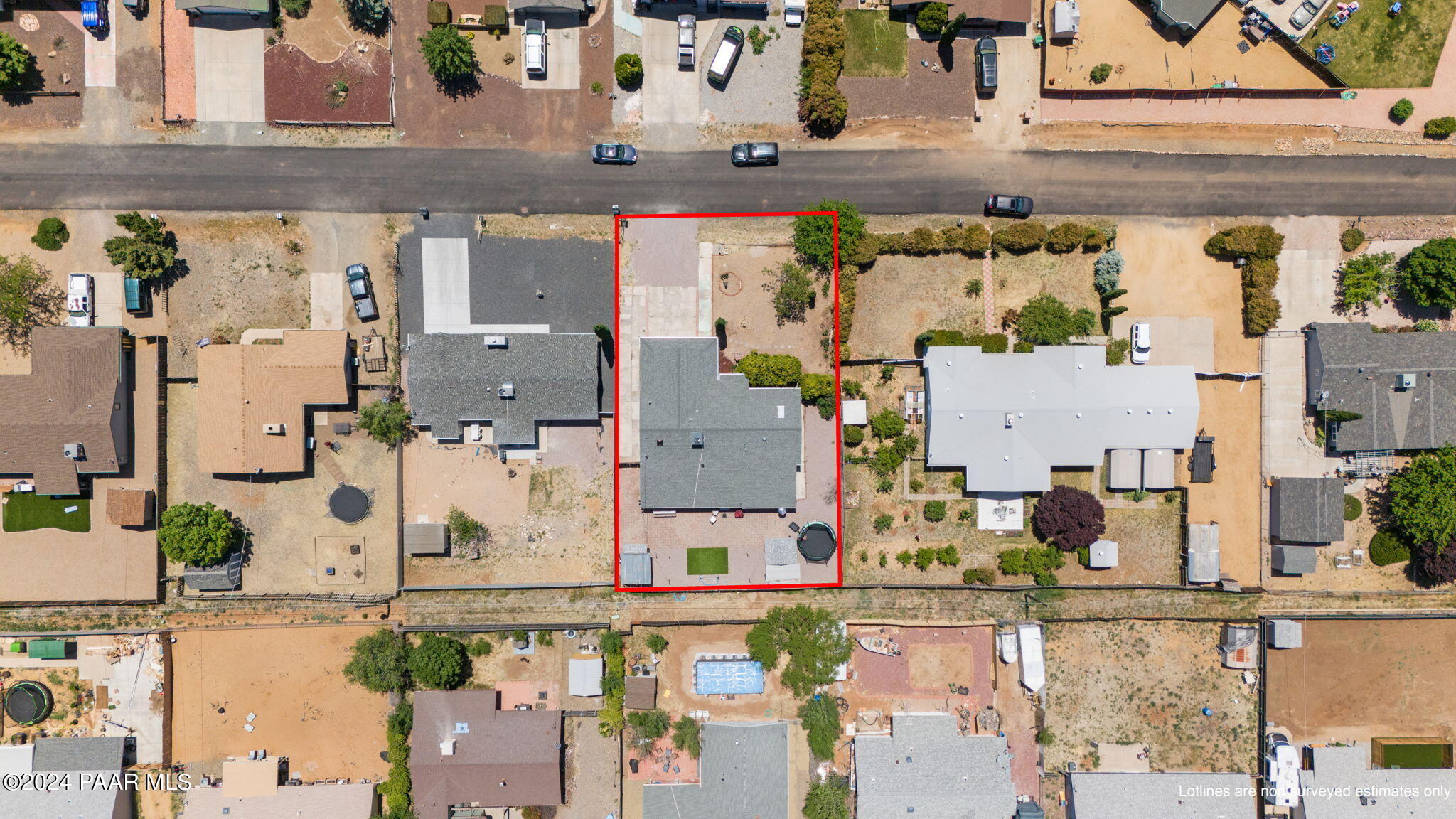 8060 East Barbara Road Prescott Valley, AZ 86314 - Photo 42 of 44 Aerial View