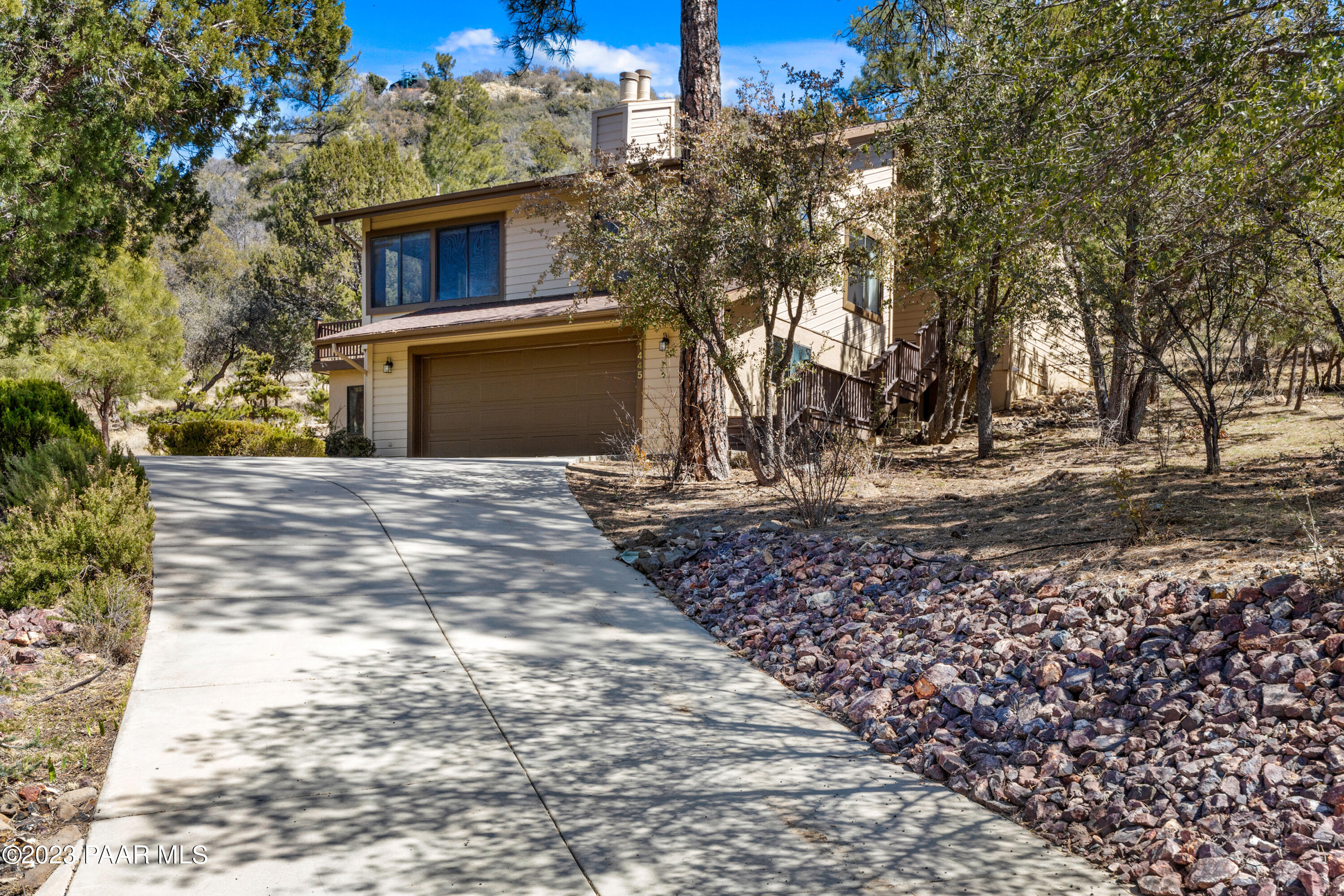 1445 Valley Ranch Circle Prescott, AZ 86303 - Photo 2 of 29 Front of Home