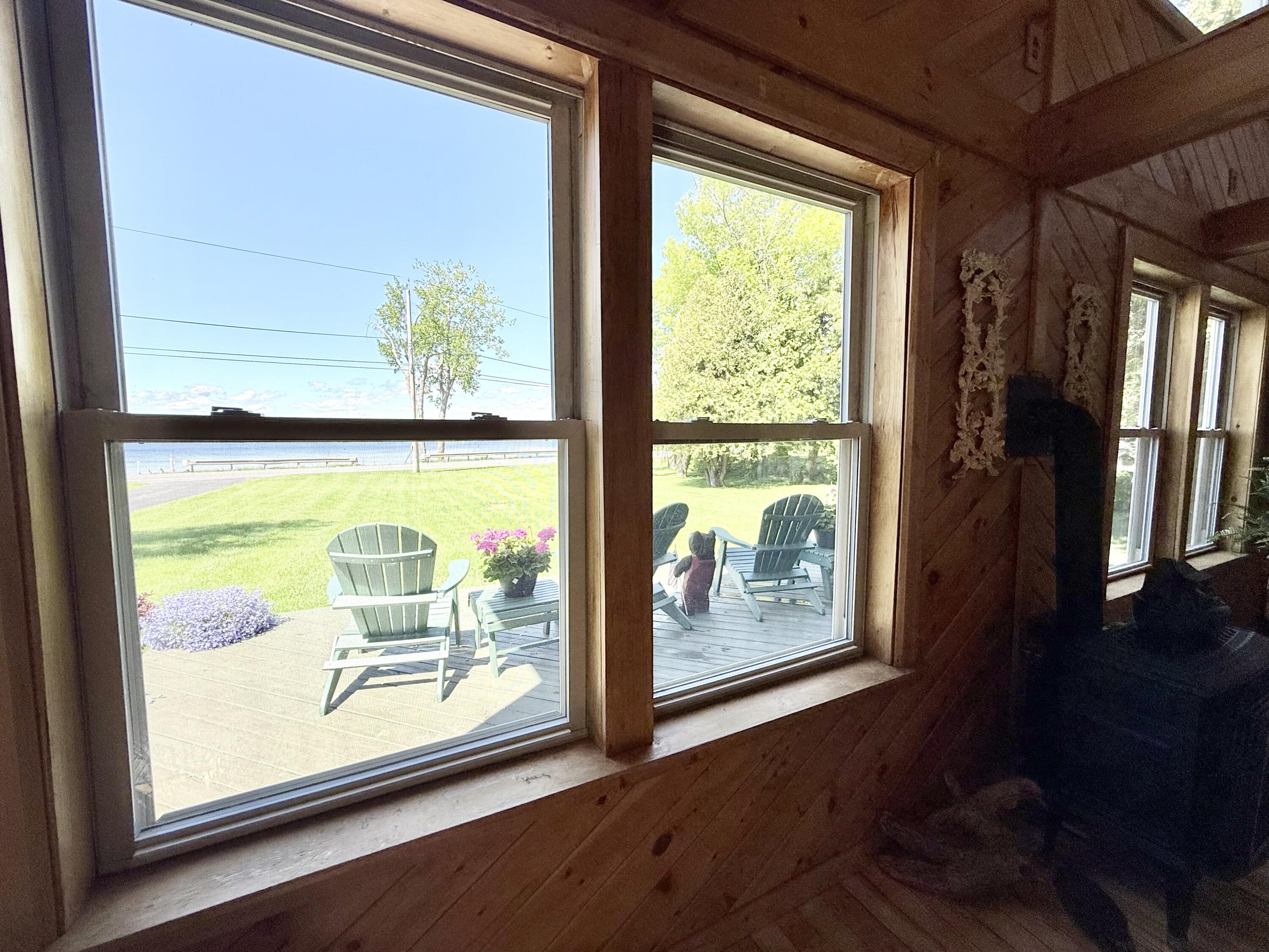 483 Cumberland Head Road Plattsburgh, NY 12901 - Photo 5 of 44 View from living room