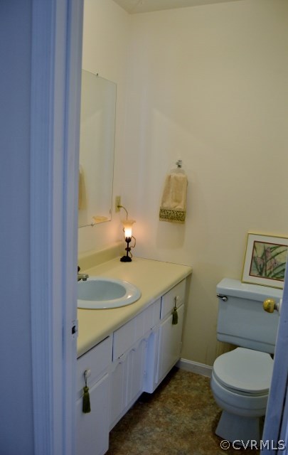 13267 Moody Road Hopewell, VA 23860 - Photo 14 of 24 Off front foyer poweder room with new painted vani