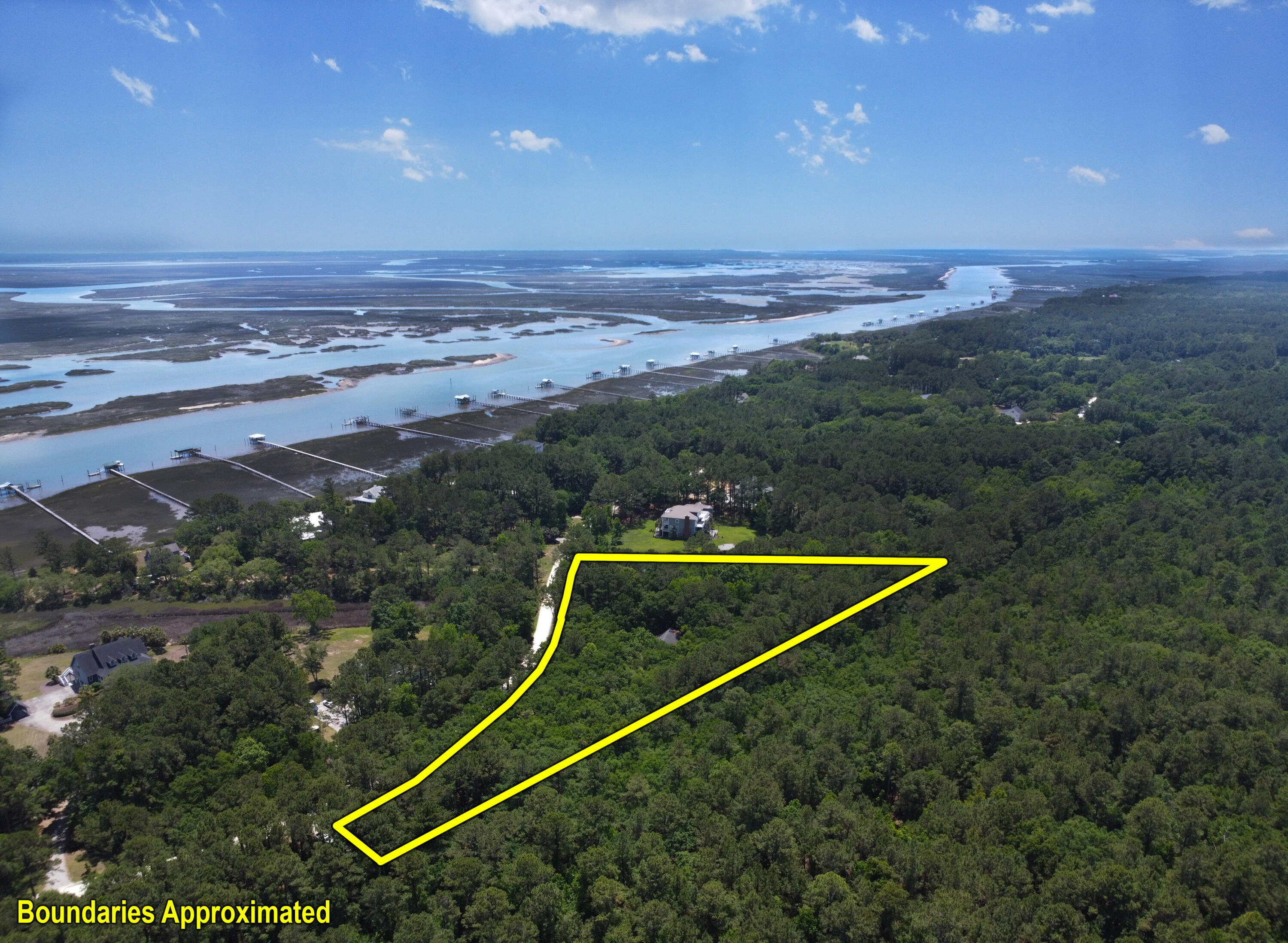 6380 Come About Way Awendaw, SC 29429 - Photo 3 of 30 3-Aerial toward South