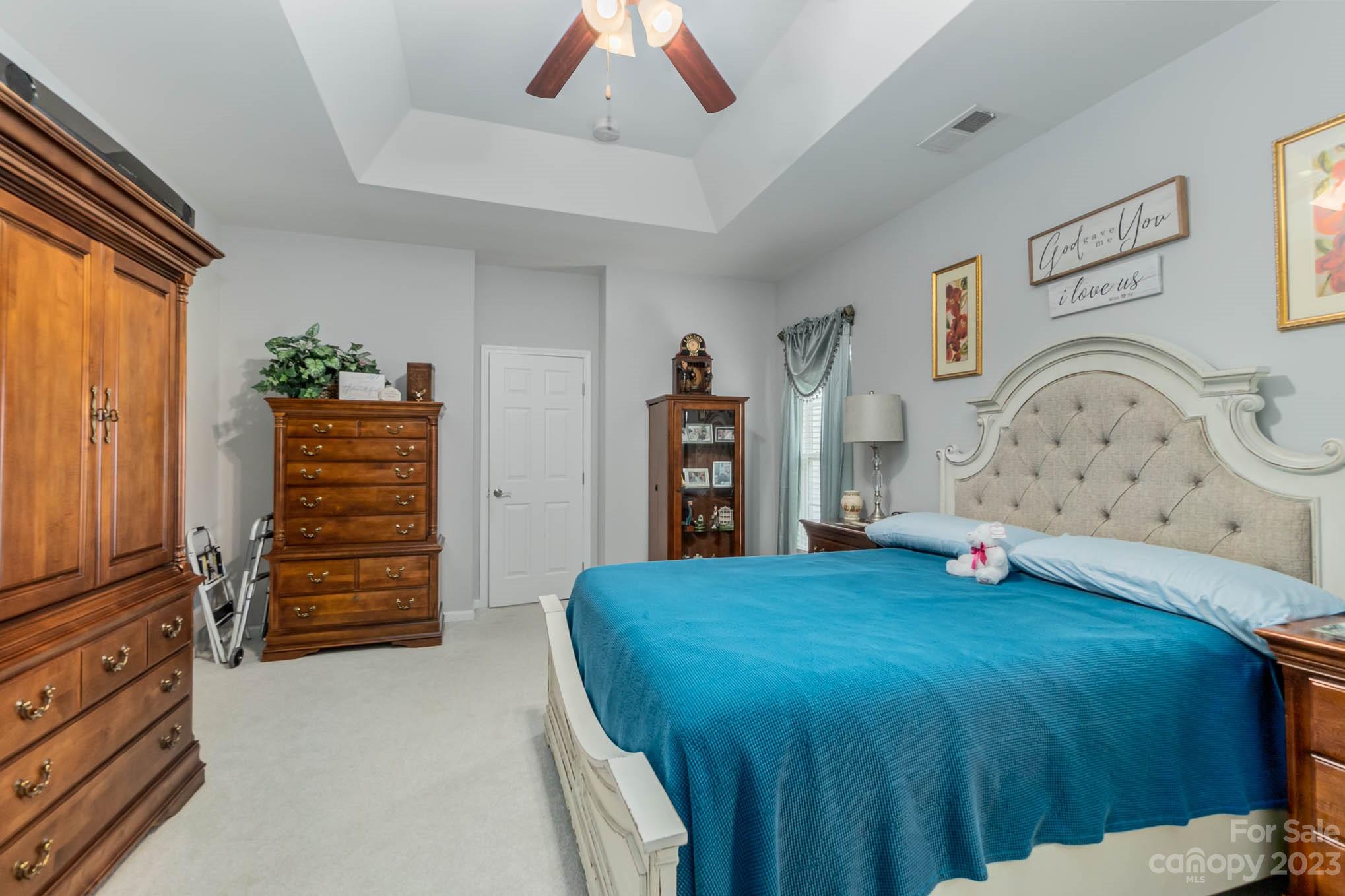 112 Pine Lake Drive Monroe, NC 28110 - Photo 22 of 37 a bedroom with a bed and a closet