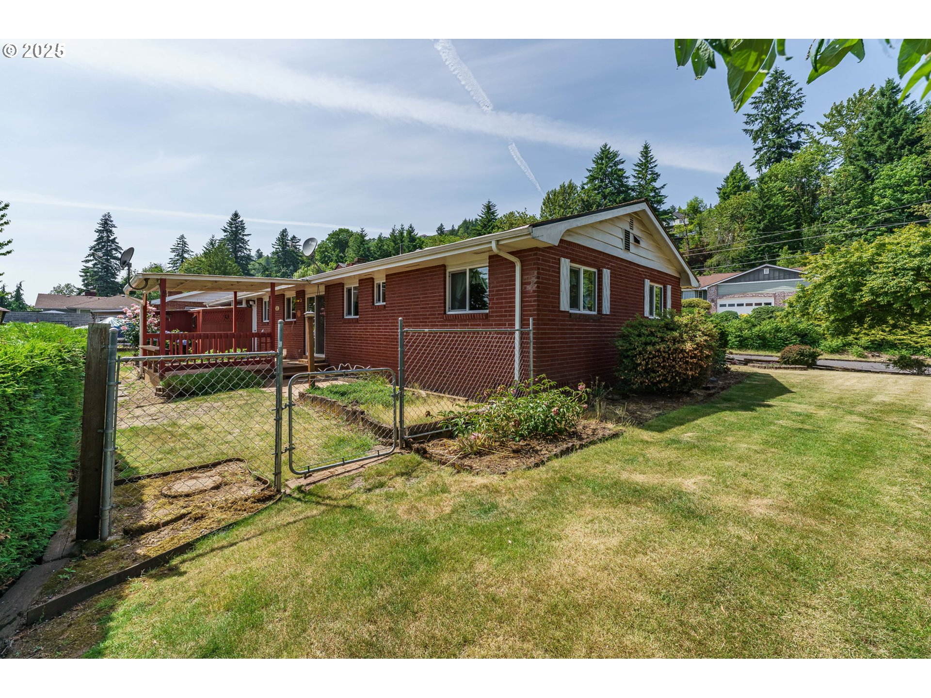 1938 Northwest Sierra Lane Camas, WA 98607 - Photo 24 of 33 a aerial view of a house with a yard and plants
