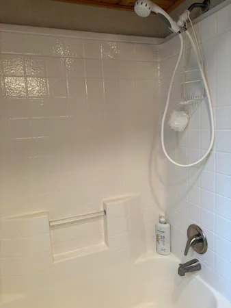 a bathroom with a sink