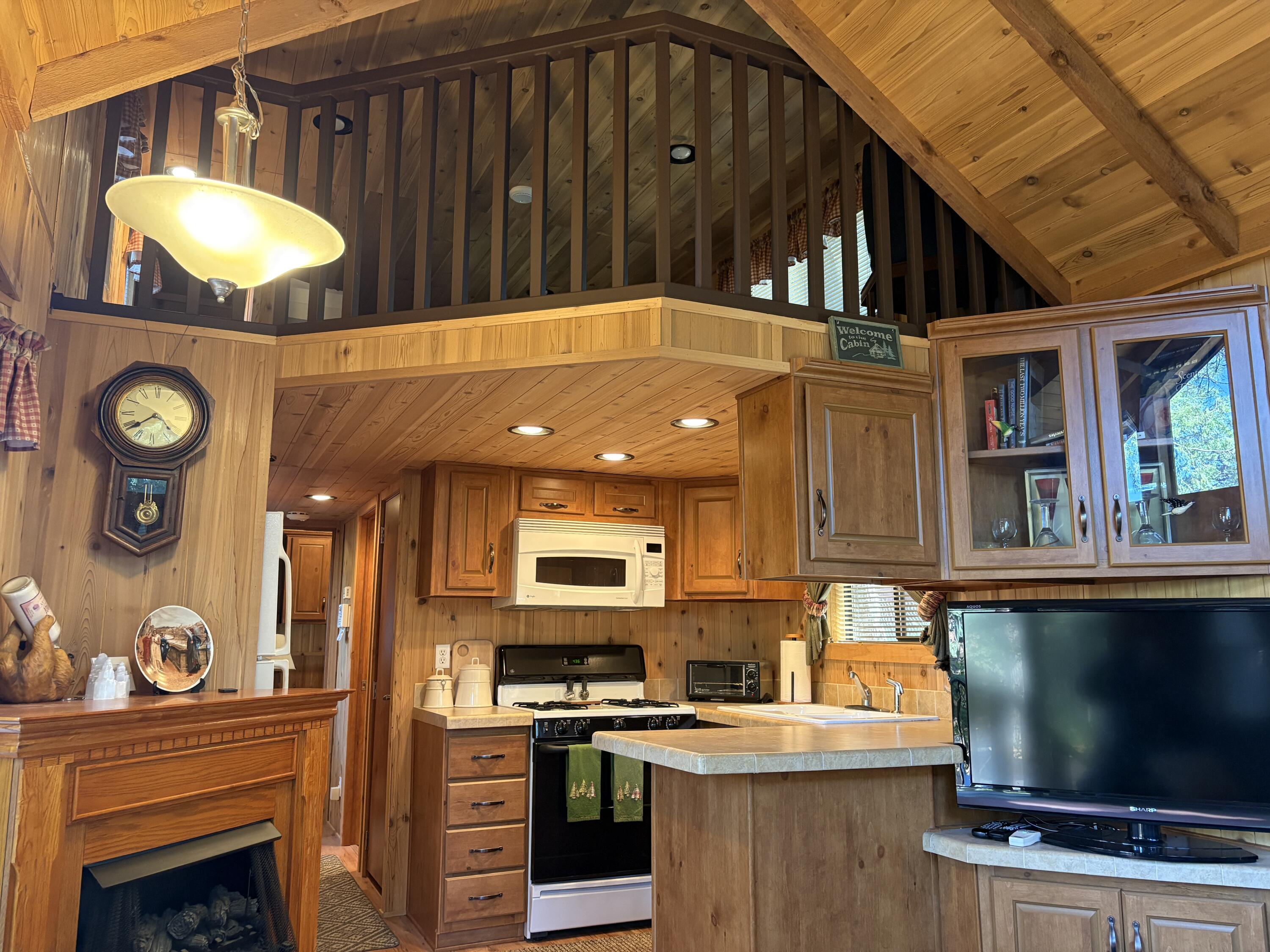 52901 Pine Cove Road, Unit 42 Idyllwild, CA 92549 - Photo 7 of 28 Open Kitchen and Loft