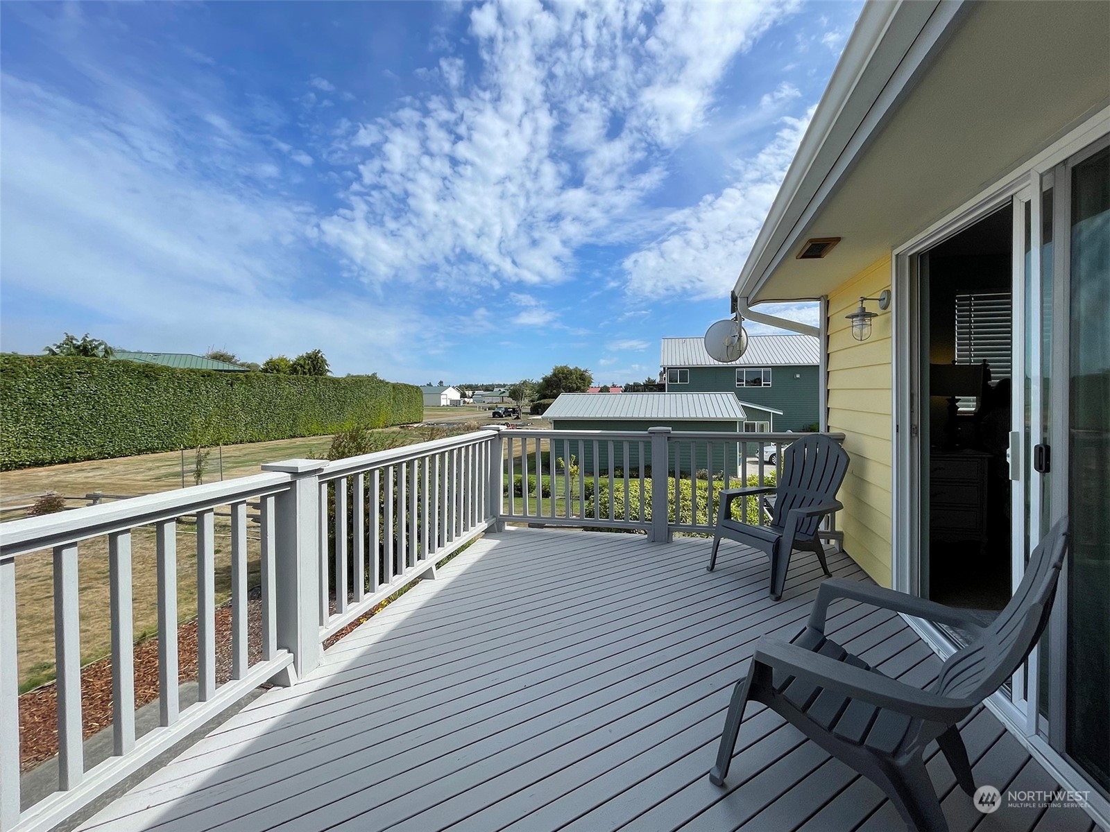 190 Greywolf Road Sequim, WA 98382 - Photo 25 of 40 a view of a chairs on the roof deck
