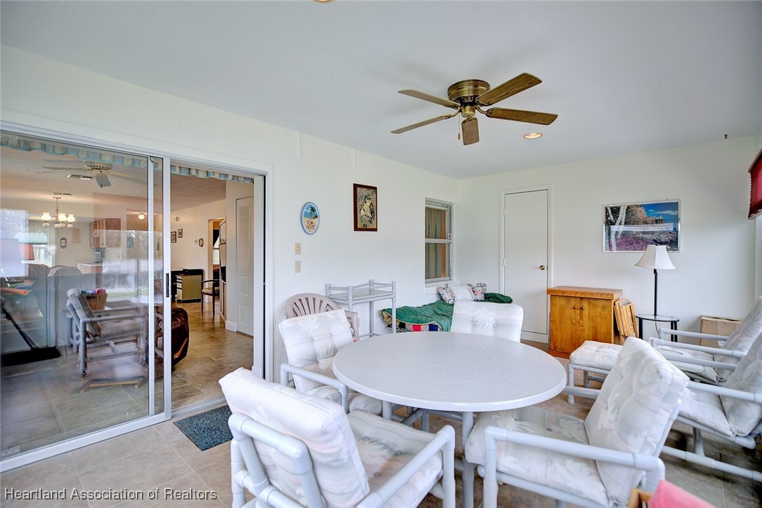 1815 Key Lake Drive Sebring, FL 33875 - Photo 30 of 41 a view of a dining room with furniture