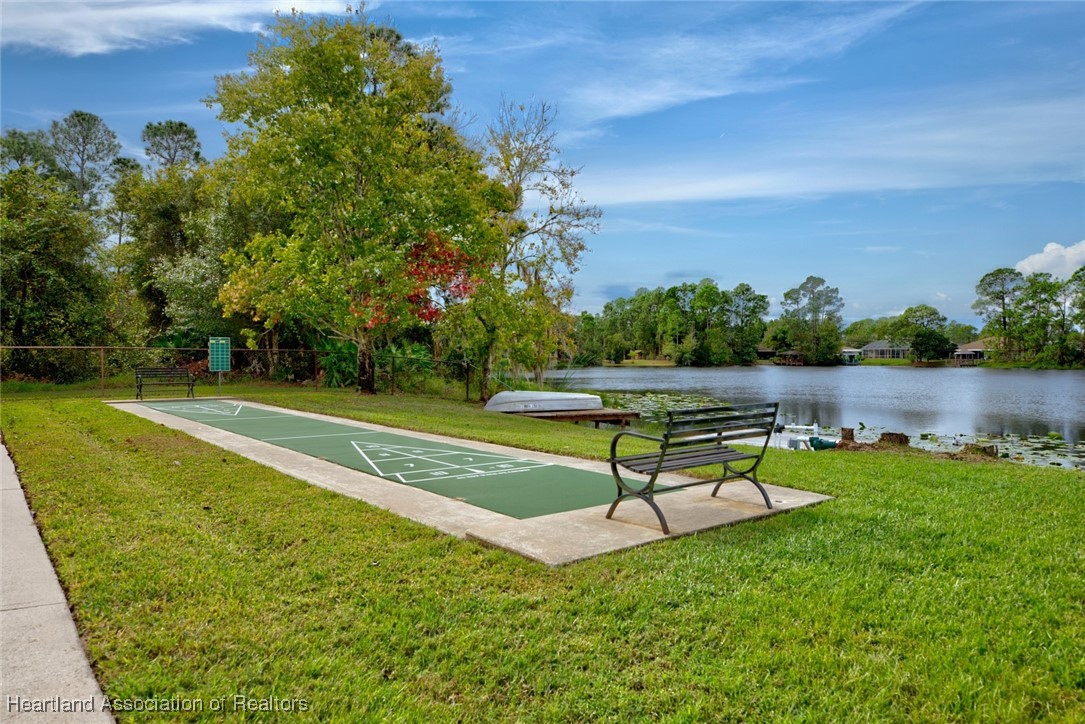 1815 Key Lake Drive Sebring, FL 33875 - Photo 34 of 41 a view of a lake with houses in the back