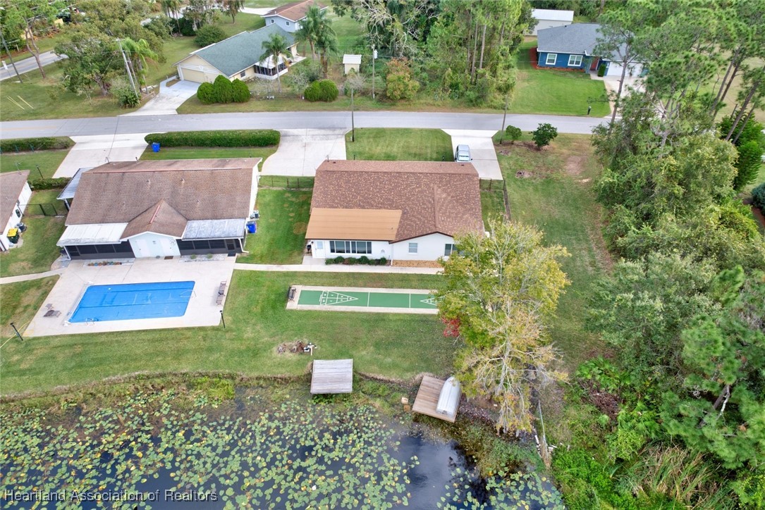 1815 Key Lake Drive Sebring, FL 33875 - Photo 38 of 41 an aerial view of a house with outdoor space