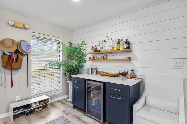 a room with storage and utility