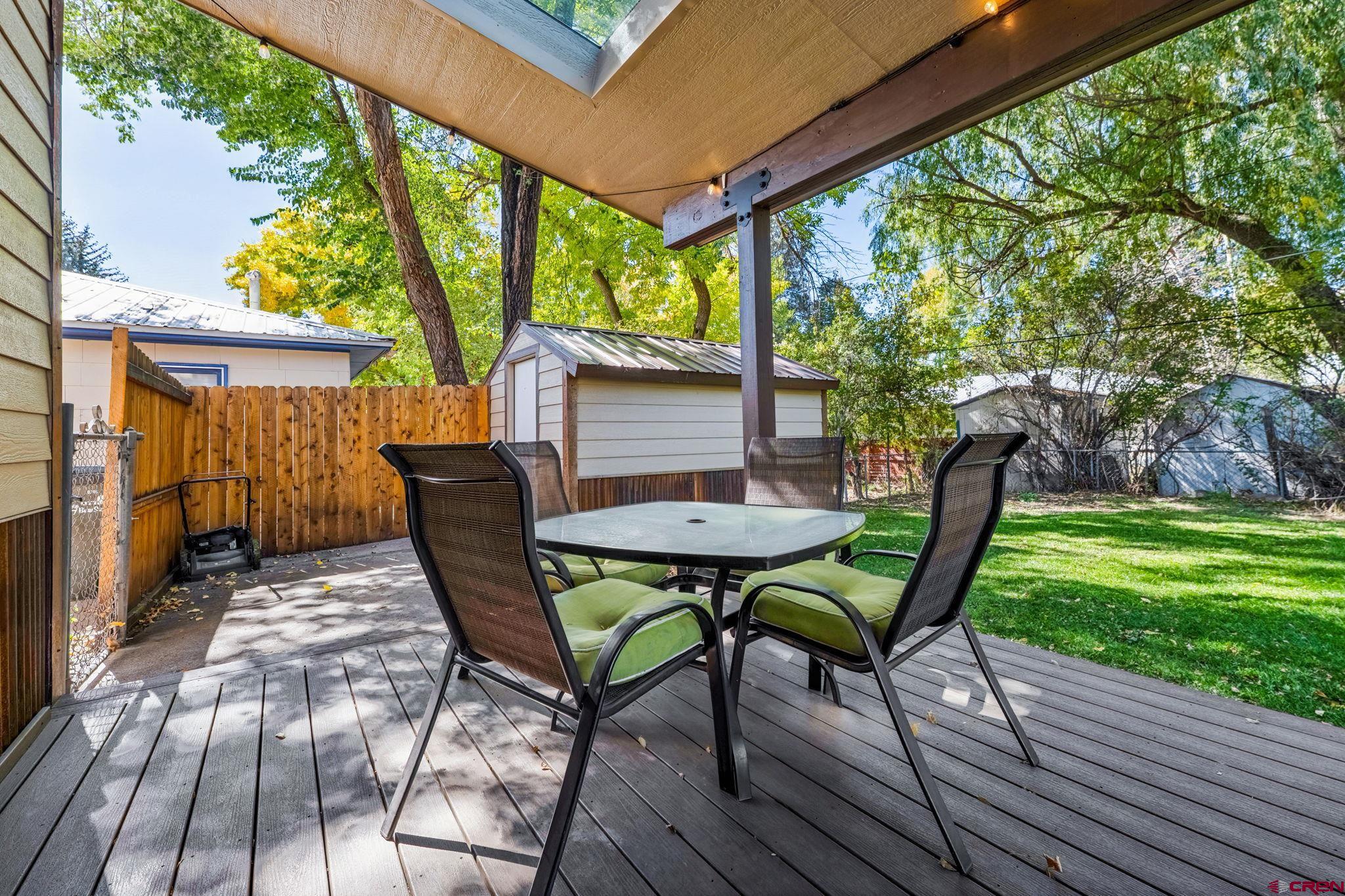2807 Junction Street Durango, CO 81301 - Photo 21 of 26 a view of a outdoor seating area with furniture