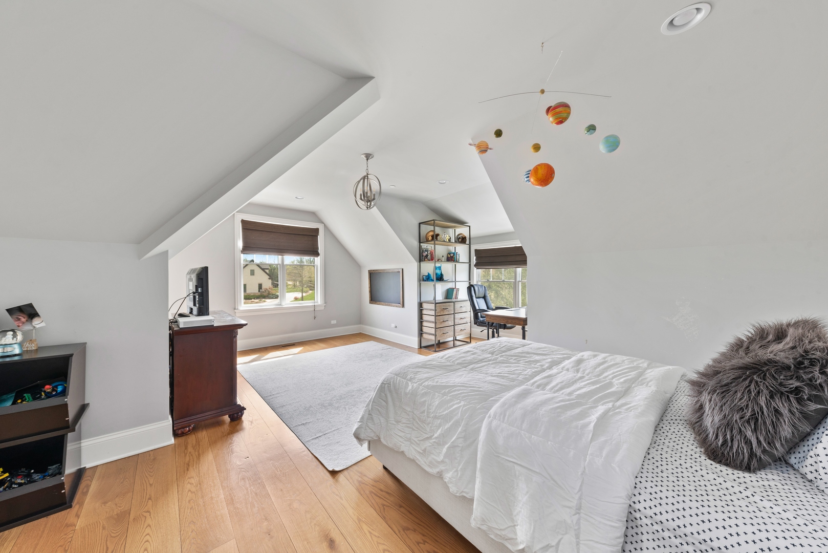 26070 West Sunset Road Barrington, IL 60010 - Photo 15 of 30 a bedroom with a bed and a window