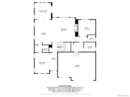 $1,179,000 | 1108 Melting Snow Way, Castle Rock, CO 80109