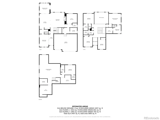 $1,179,000 | 1108 Melting Snow Way, Castle Rock, CO 80109