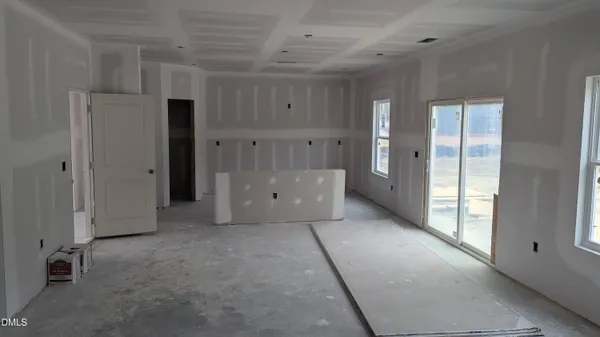 a view of empty room