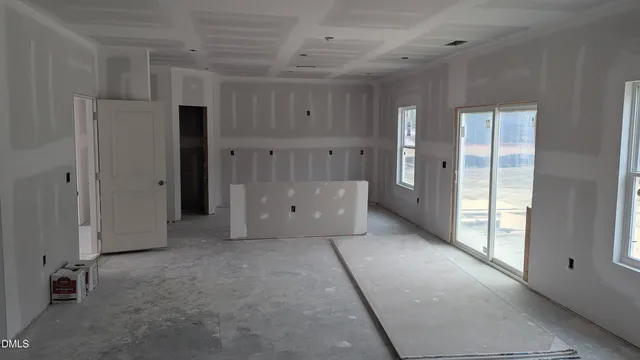 a view of empty room