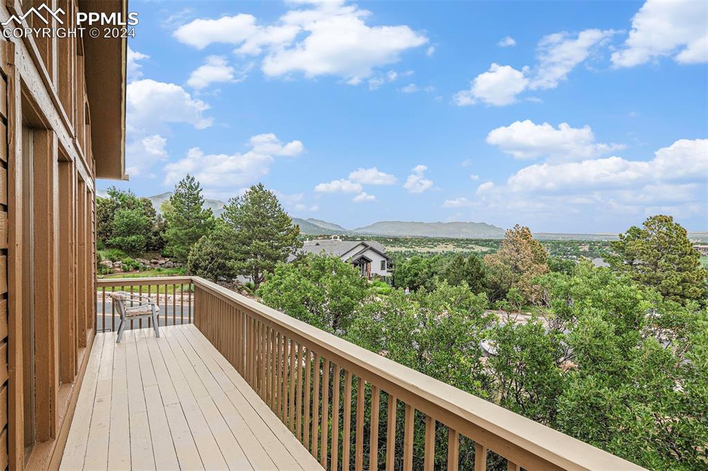 4315 Star Ranch Road Colorado Springs, CO 80906 - Photo 44 of 47 a balcony with an outdoor space