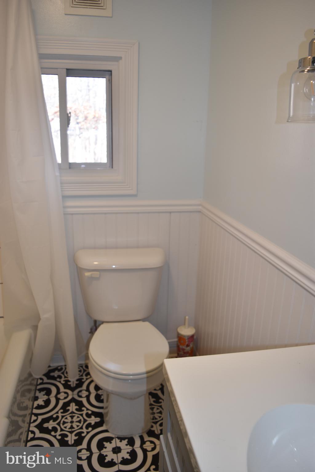 1417 Mountainside Road Berkeley Springs, WV 25411 - Photo 11 of 76 Charming bathroom with vintage tile accents.